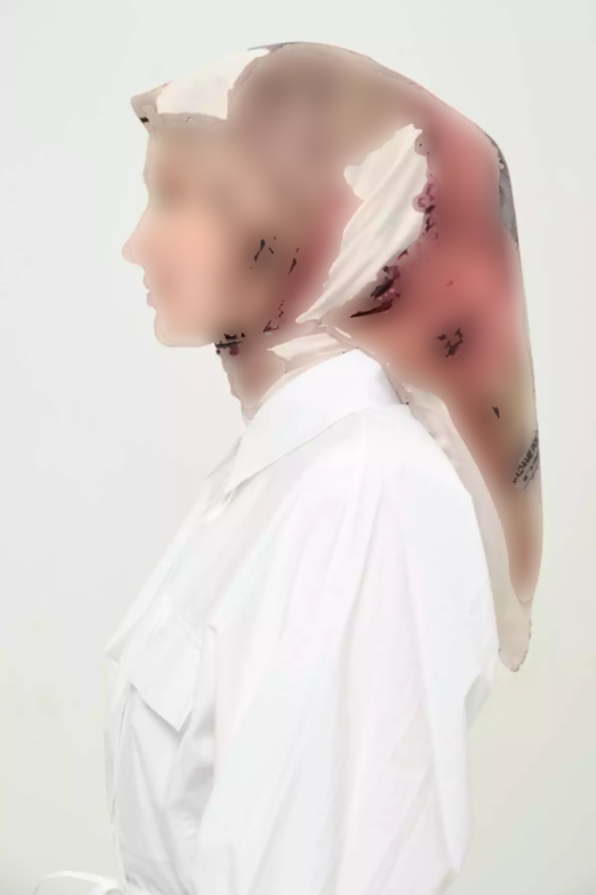 روسری لیز نمیخورد روزانه طرحدار چاپی چند رنگ غیر کریستالی برند Madame Polo کد 1757934730