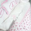 کوسن ست خواب کودک پنبه ای قلاب دوزی شده الیت صورتی سری نگهبان برند Baby Clime کد 1756924873