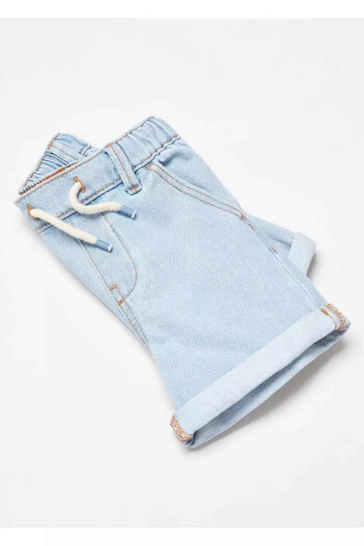 شلوارک کودک جین روشن پسر برند MANGO کد 1758255782