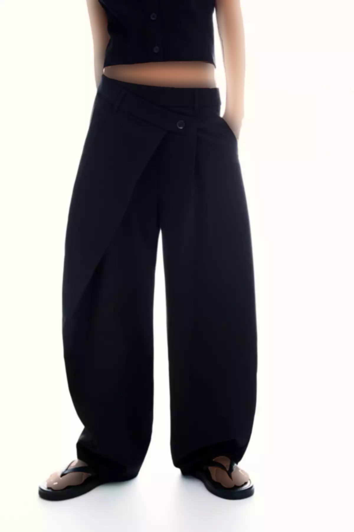 کمردار شلوار برند Bershka کد 1758120066