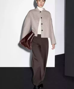 کوتاه یقه ایستاده پالتو برند Massimo Dutti کد 1758269471
