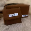 ست کیف پول آرایش زنانه قهوه‎ای چرم برند Sublime Butik کد 1758177676