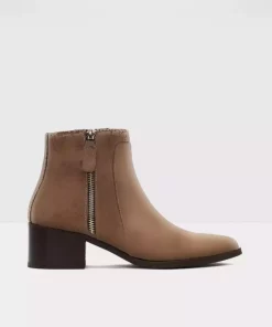 بژ پوتین زنانه چرم اصل برند Aldo کد 1758534080