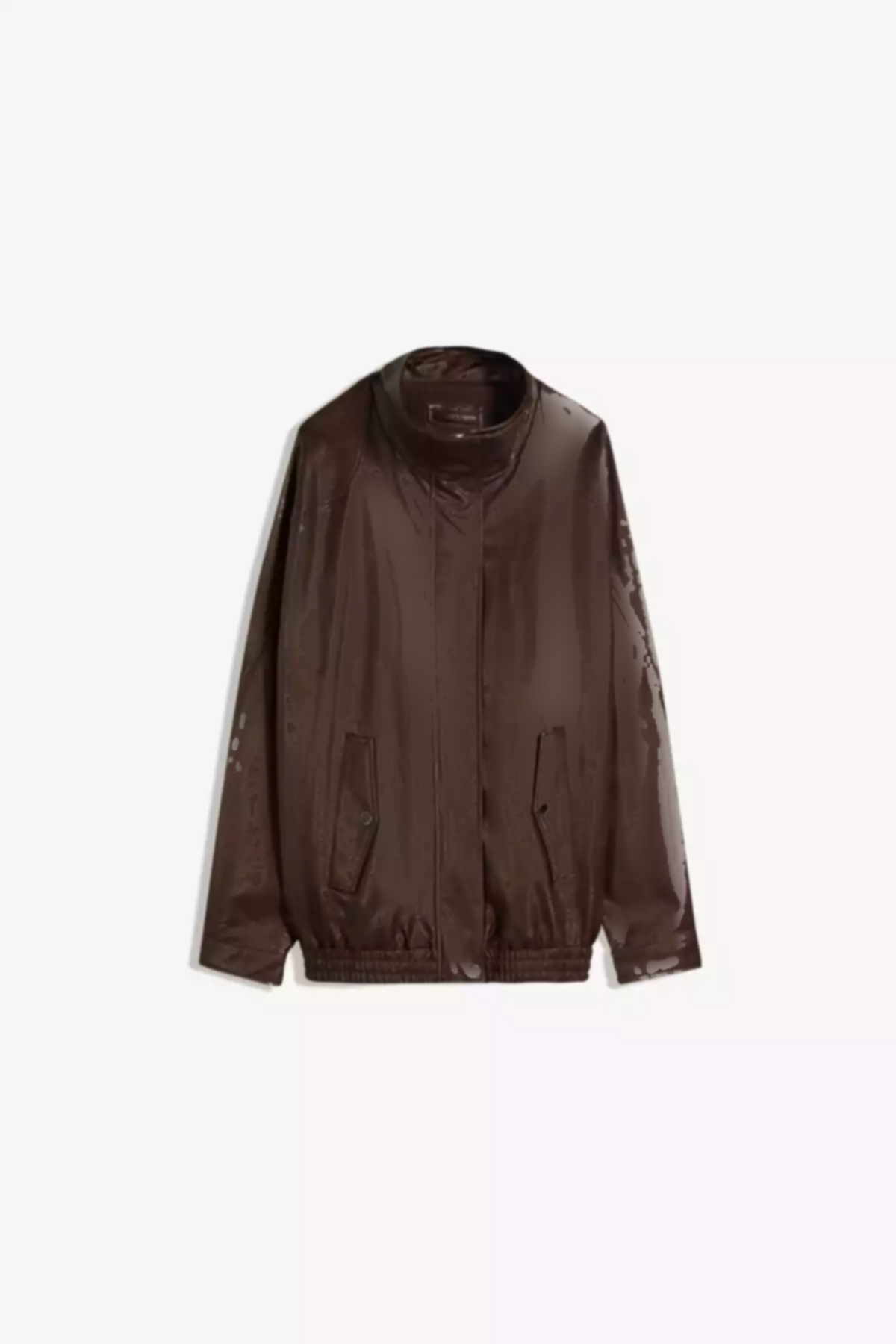 کت چرم گشاد مصنوعی برند Bershka کد 1758264070