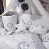 تاج ست خواب کودک سنبله قلاب دوزی شده برند Baby Clime کد 1756924872