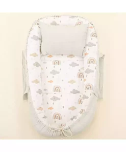 کریر muslin دو طرفه رنگین کمان سبز روشن بالشت برند Yunikobaby کد 1757079670