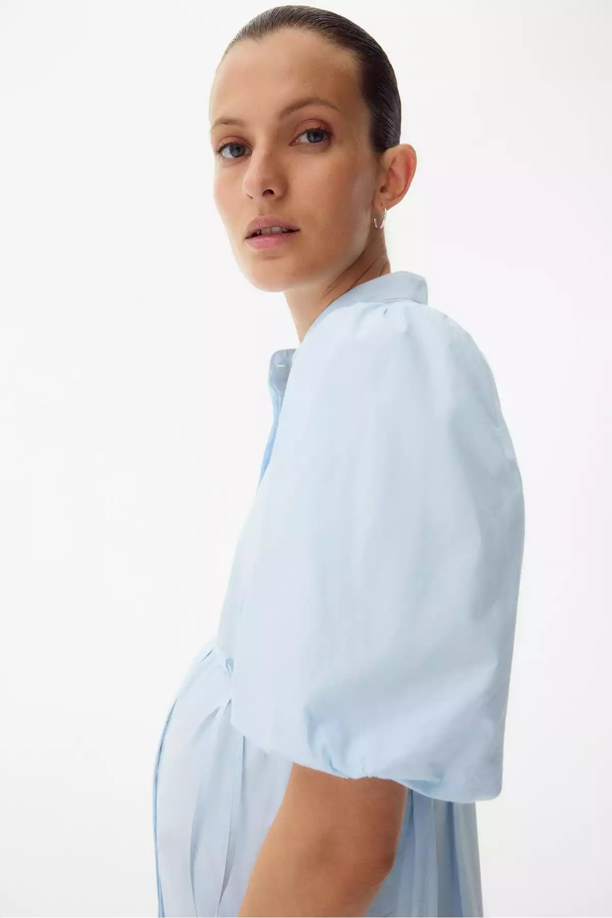 پیراهن طبقه دار پنبه ای برند H&M کد 1759239670