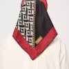 روسری تویل چاپی چند رنگ 90x90cm برند Madame Polo کد 1757934664