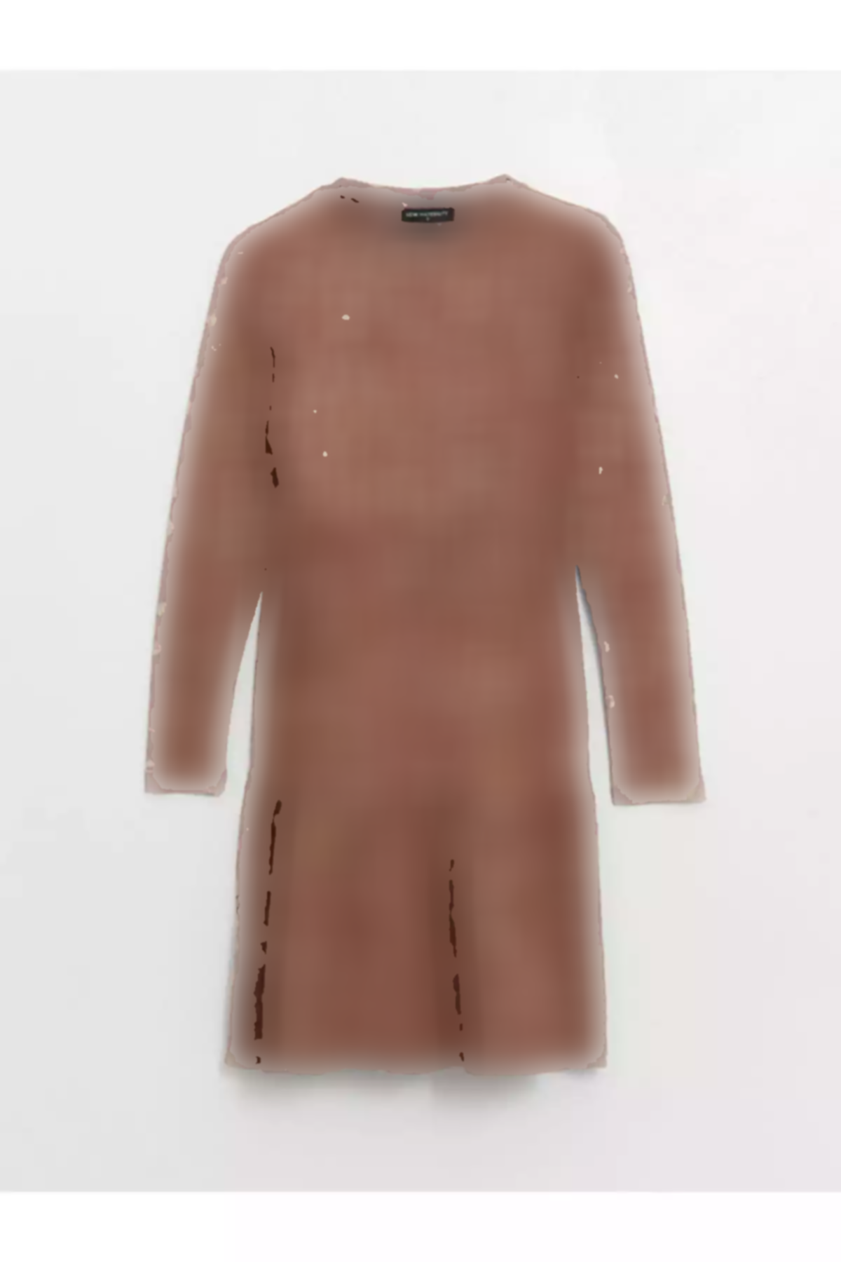 پیراهن آستین بلند خالدار یقه گرد LC Waikiki بارداری برند LC Waikiki کد 1759254672