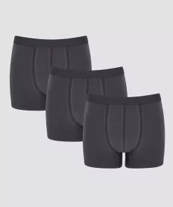 لباس زیر ساده خاکستری آنتراسیت سه برابر شدن مردانه برند Penti کد 1757578448