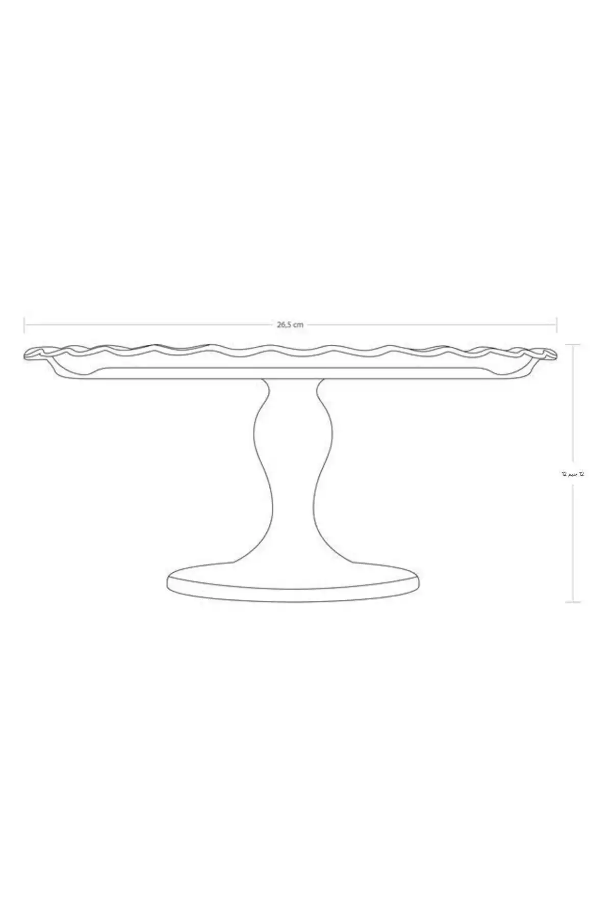 استند کیک پایهدار برند Paşabahçe کد 1758471123