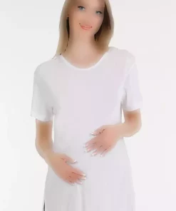 تیشرت سفید بارداری برند par lingerie pl کد 1758285665