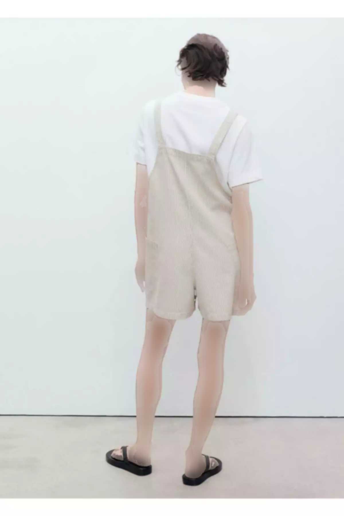 سرهمی راهراه جین برند MANGO کد 1757731328