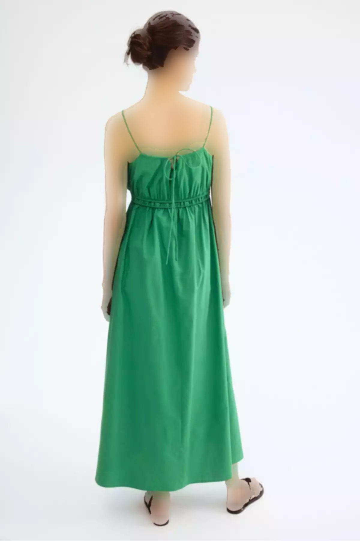 پیراهن پوپلین بنددار برند H&M کد 1759246865