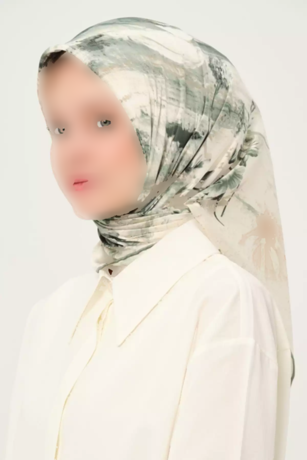 روسری چاپی چند رنگ 90x90cm برند Madame Polo کد 1757930655