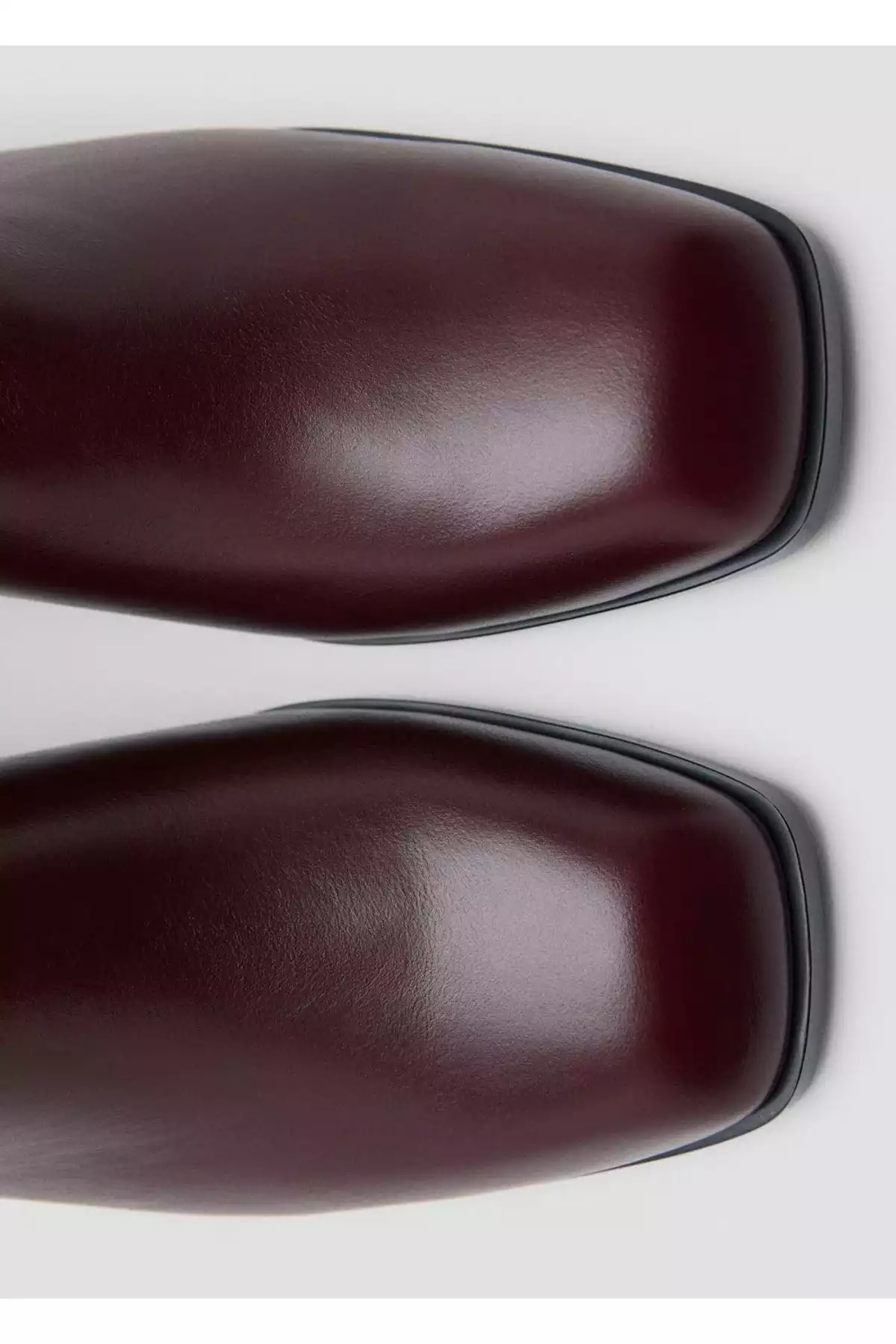 نیمه مربع پوتین چرم سه تایی برند MANGO کد 1758505384