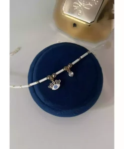 چشم طرحدار سفید برند SU PERİSİ TAKI BİJUTERİ کد 1757710389