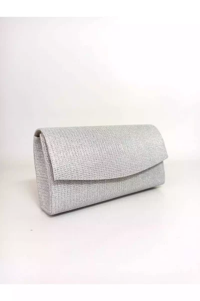 کیف مجلسی کوچک اکریلیکی نقره زنانه برند dizaynbag کد 1758415264