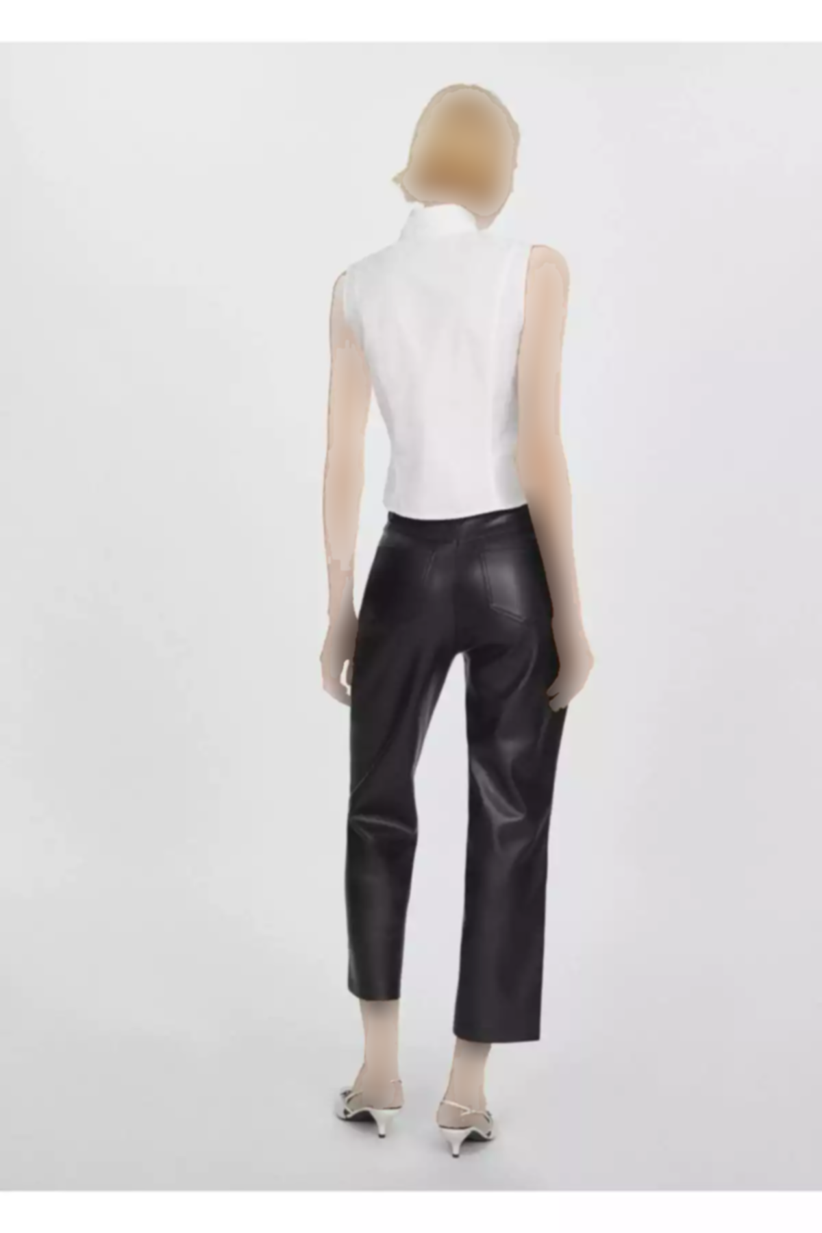 برش ساده به صورت شلوار چرم برند MANGO کد 1758112865