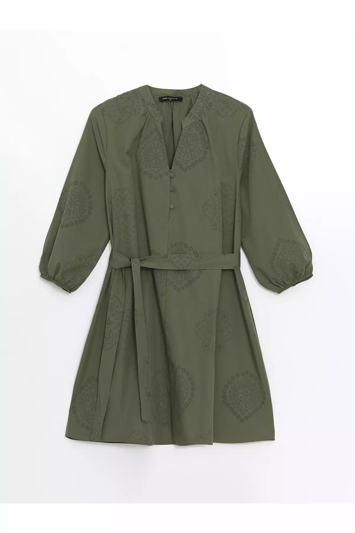 پیراهن یقه گلدوزیشده قلاب دوزی شده زنانه برند LC Waikiki کد 1759246929