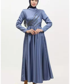 لباس مجلسی نگین دار برند sefamerve کد 1758123071