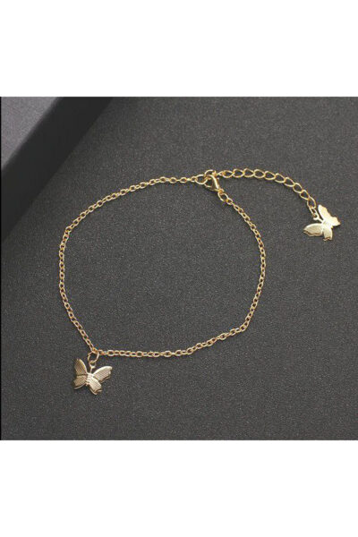 با دستبند زنجیری و جزئیات پروانه، سبک خود را نشان دهید. کد 1757680872