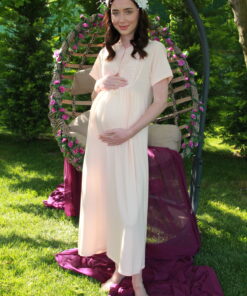 ست خواب دو تکه با دکمه قابل باز شدن برای مادران باردار. کد 1758051672