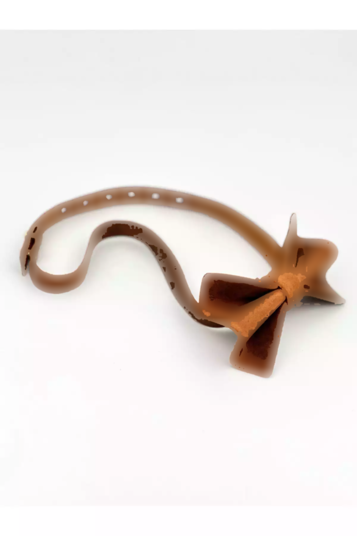 پاپیون قهوهای چرم اصل دست ساز دستی برند Mimas Design کد 1758238388