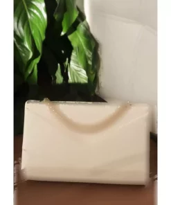 کیف دوشی کرم زنجیردار مدل زنانه برند VALESCO کد 1758397271