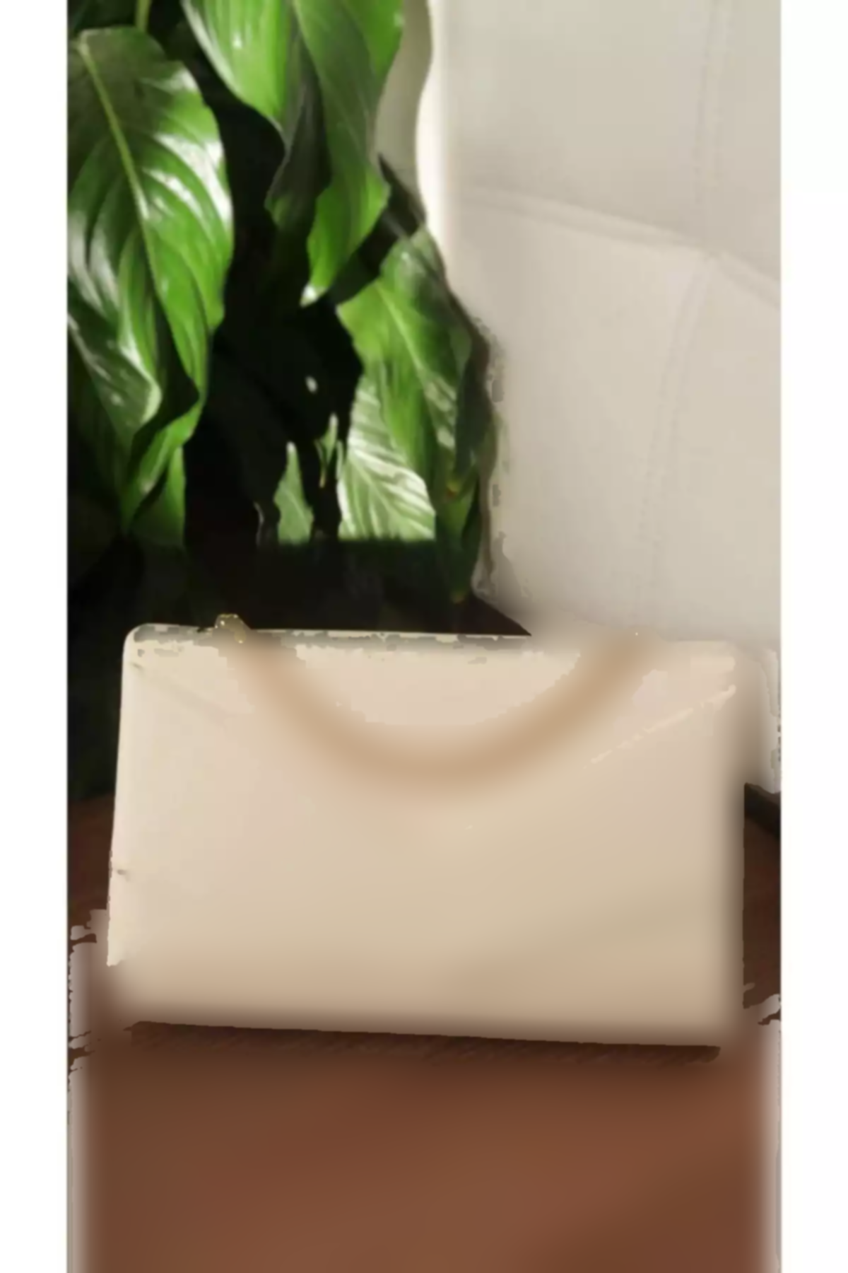 کیف دوشی کرم زنجیردار مدل زنانه برند VALESCO کد 1758397271