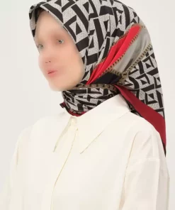روسری تویل چاپی چند رنگ 90x90cm برند Madame Polo کد 1757934664