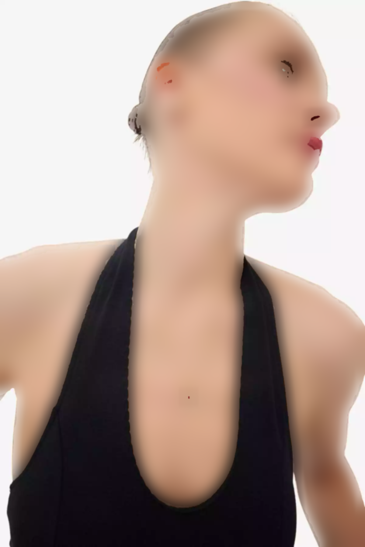 گوشواره گردنبند ست نگین دار 14عیار طلایی بنفش روکش زنانه تبر سر برند Defacto کد 1757272808