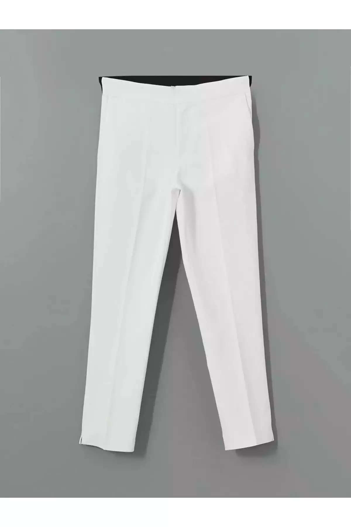 کمر کشی سفید شلوار زنانه قالب تنگ برند LC Waikiki کد 1758314482