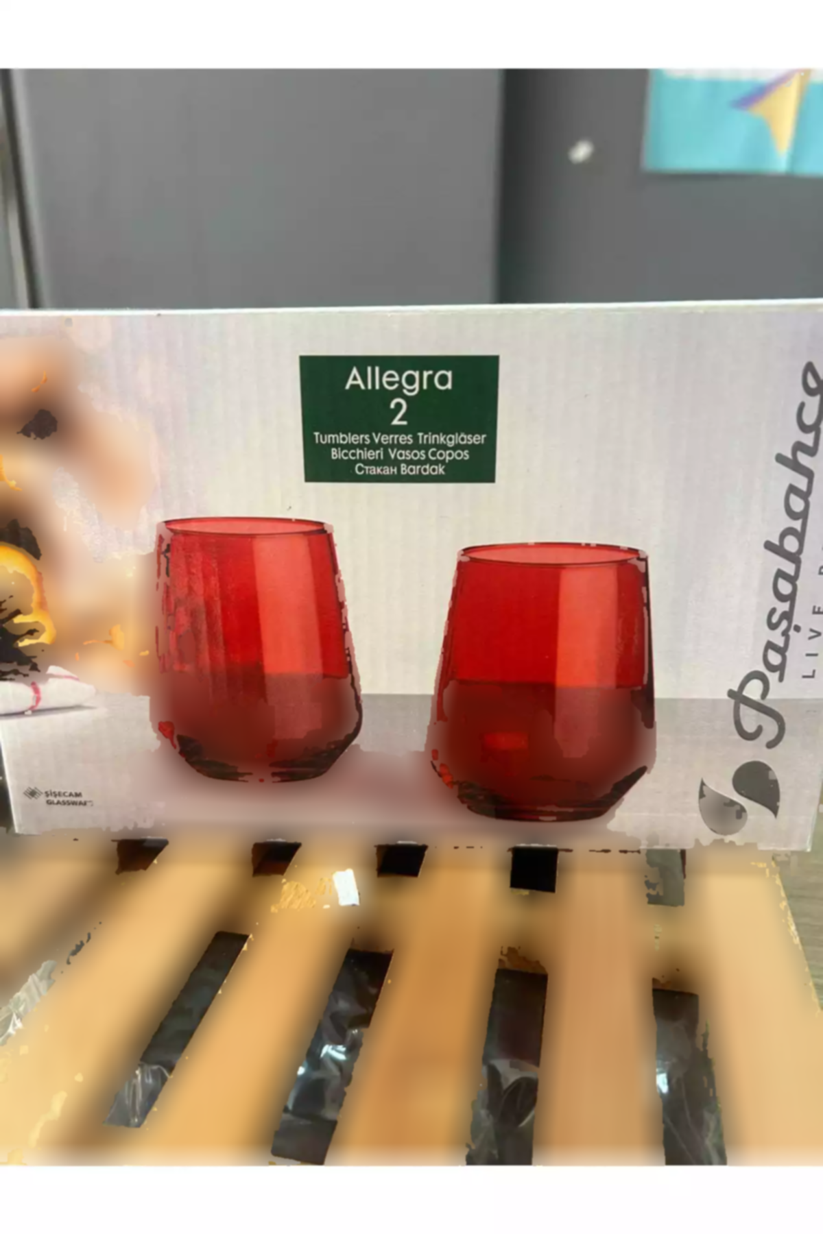 لیوان 4250 قرمز برند Paşabahçe کد 1758465674