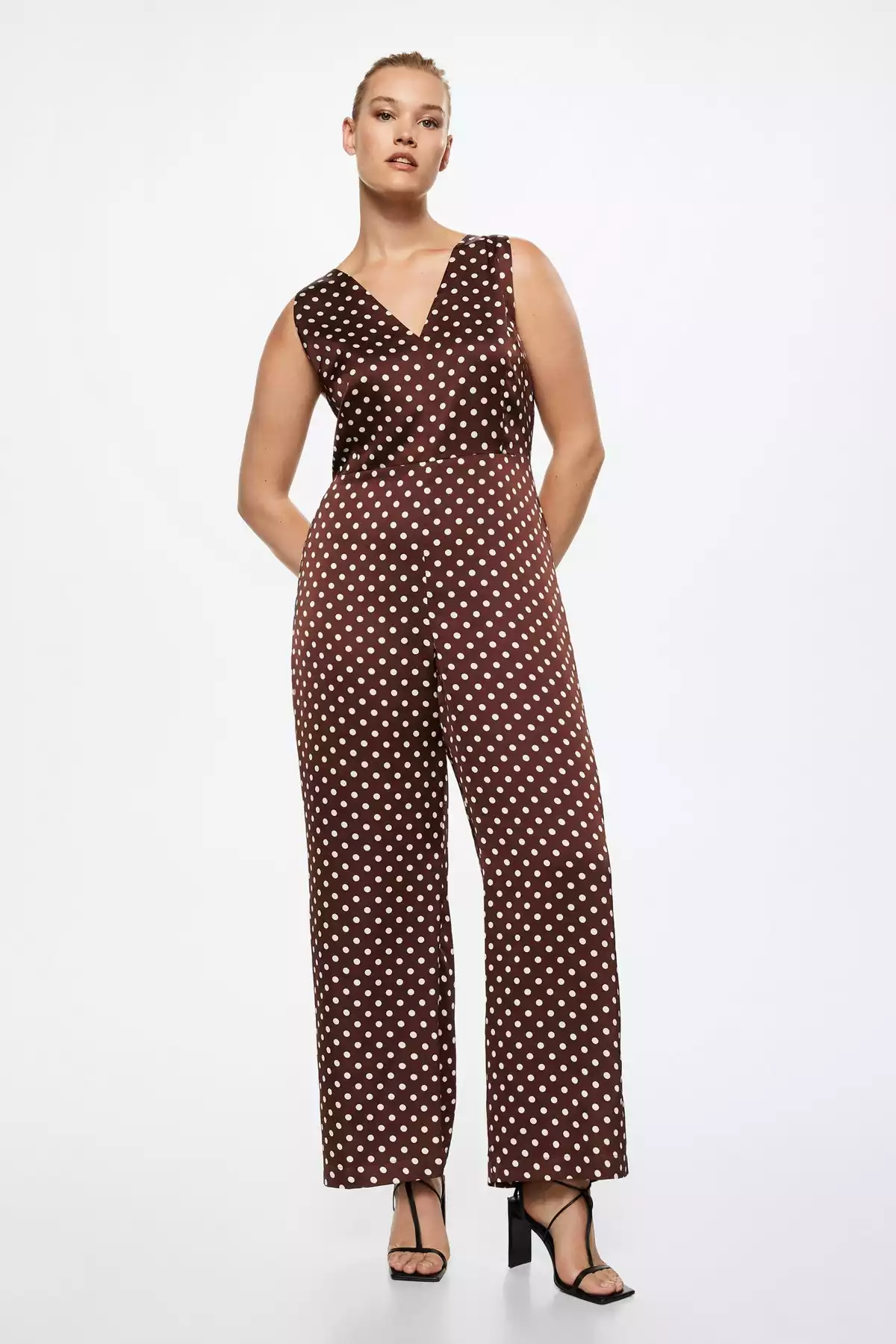 سرهمی زنانه قهوهای برند MANGO کد 1757727728