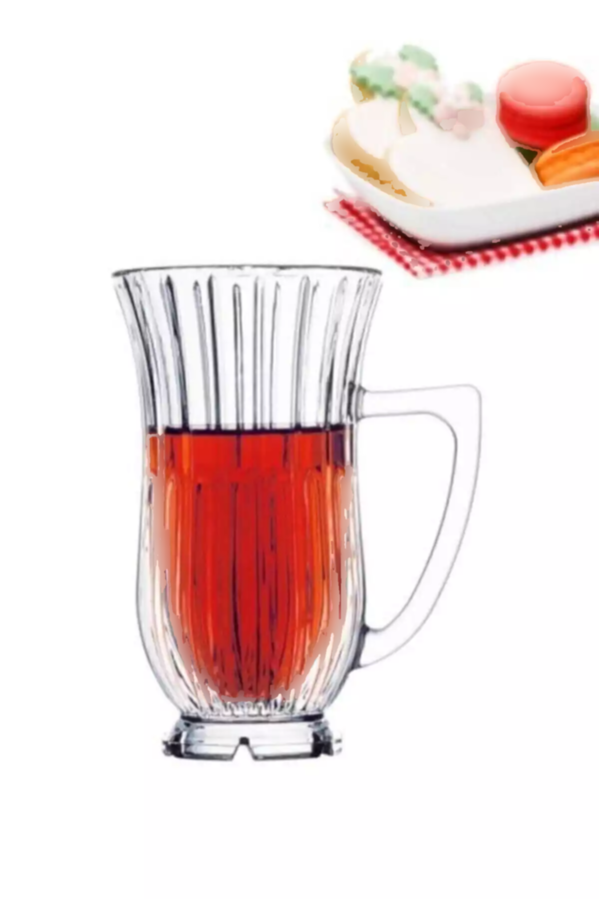 لیوان دسته دار 6تکه چای پایهدار برند Paşabahçe کد 1758238328