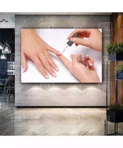 تابلو لاک ناخن مانیکور مراقبت آرایش زنانه آرایشگاه سالن برند SML TABLO کد 1758130326