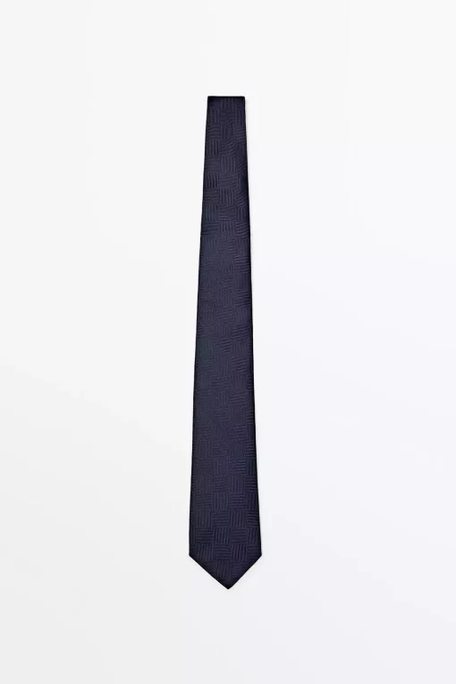 کراوات بافتنی ابریشم 1000 برند Massimo Dutti کد 1757274907