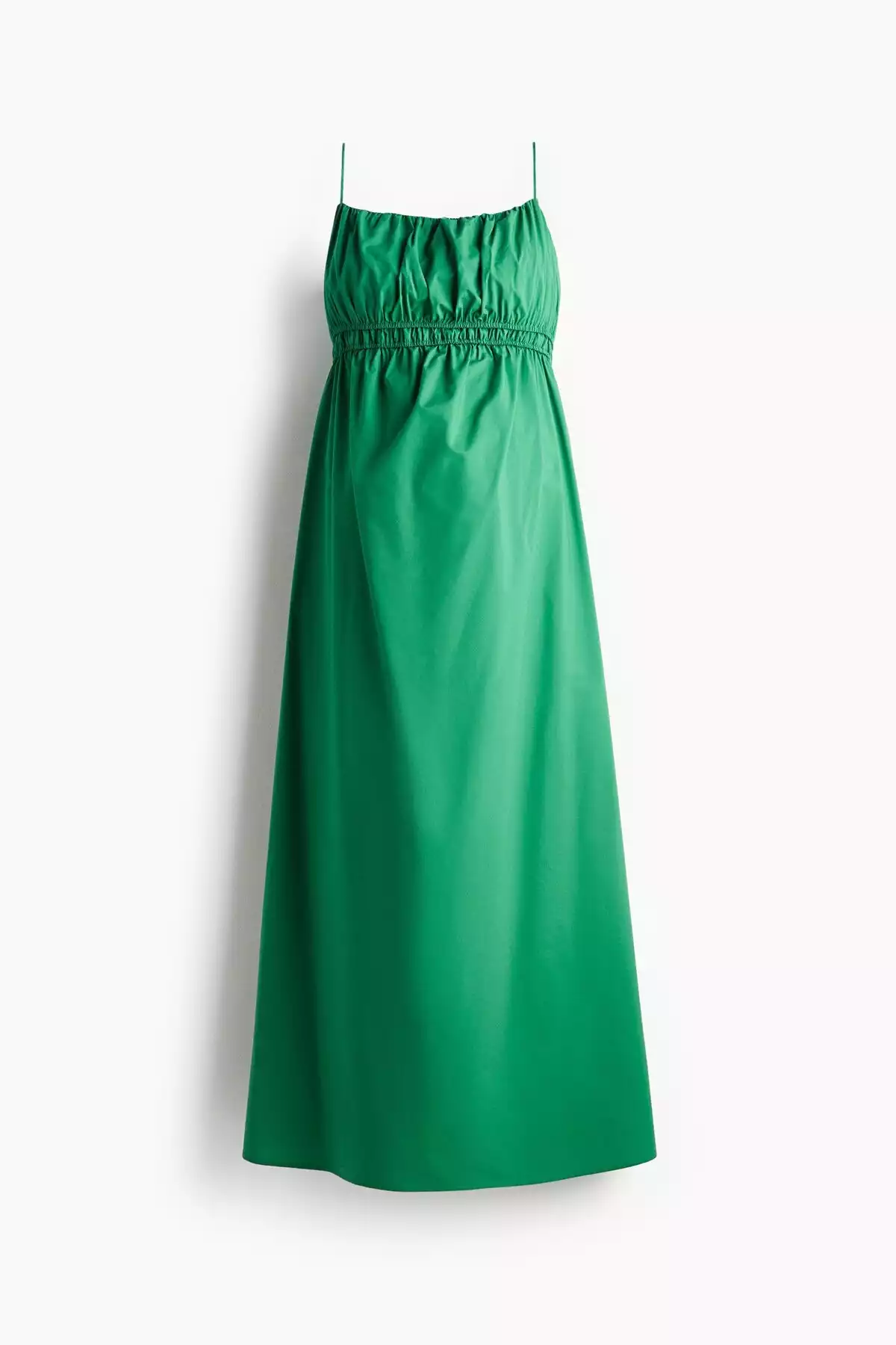 پیراهن پوپلین بنددار برند H&M کد 1759246865