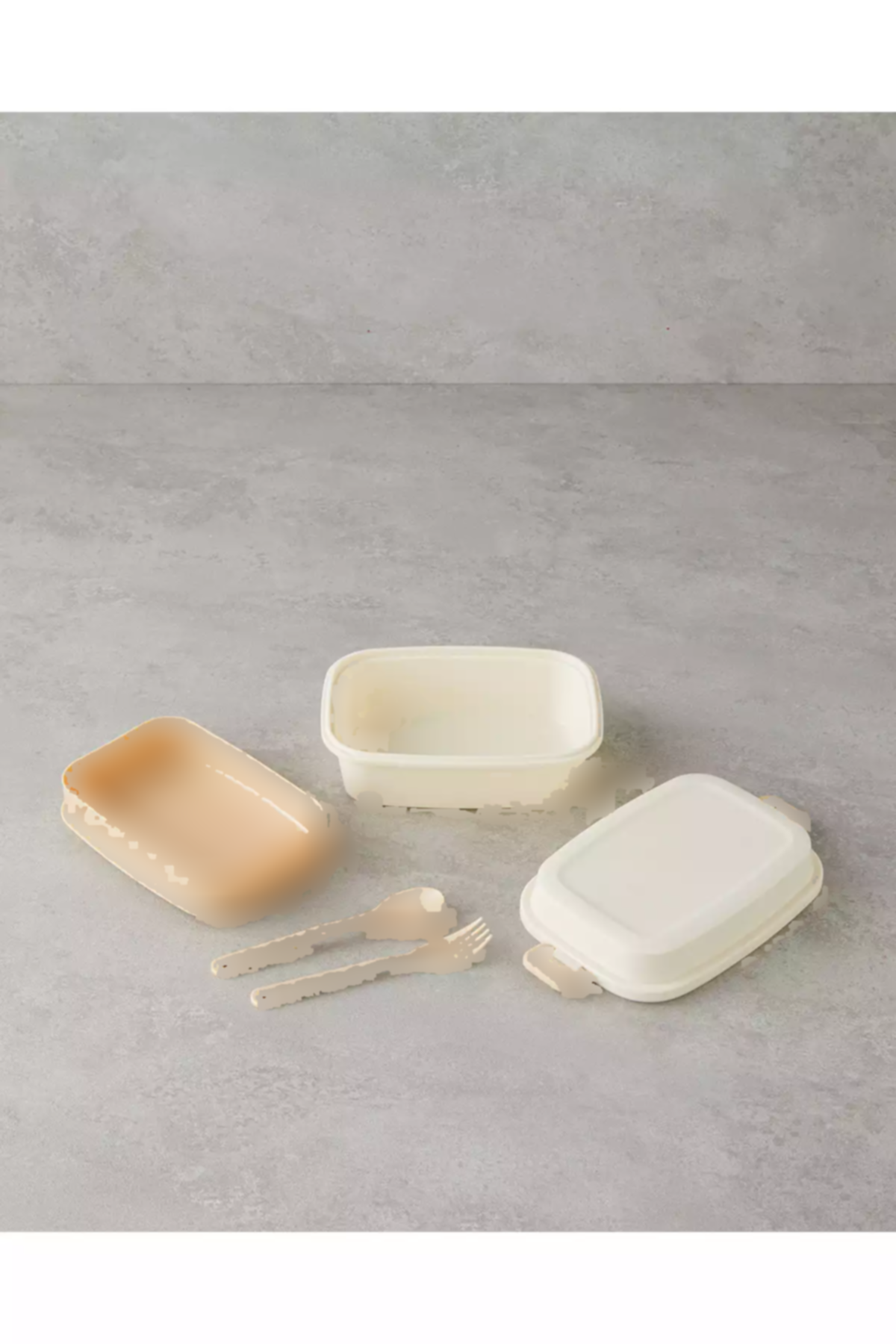 کرم جعبه ناهار غذا پلاستیکی لذیذ برند English Home کد 1758385266