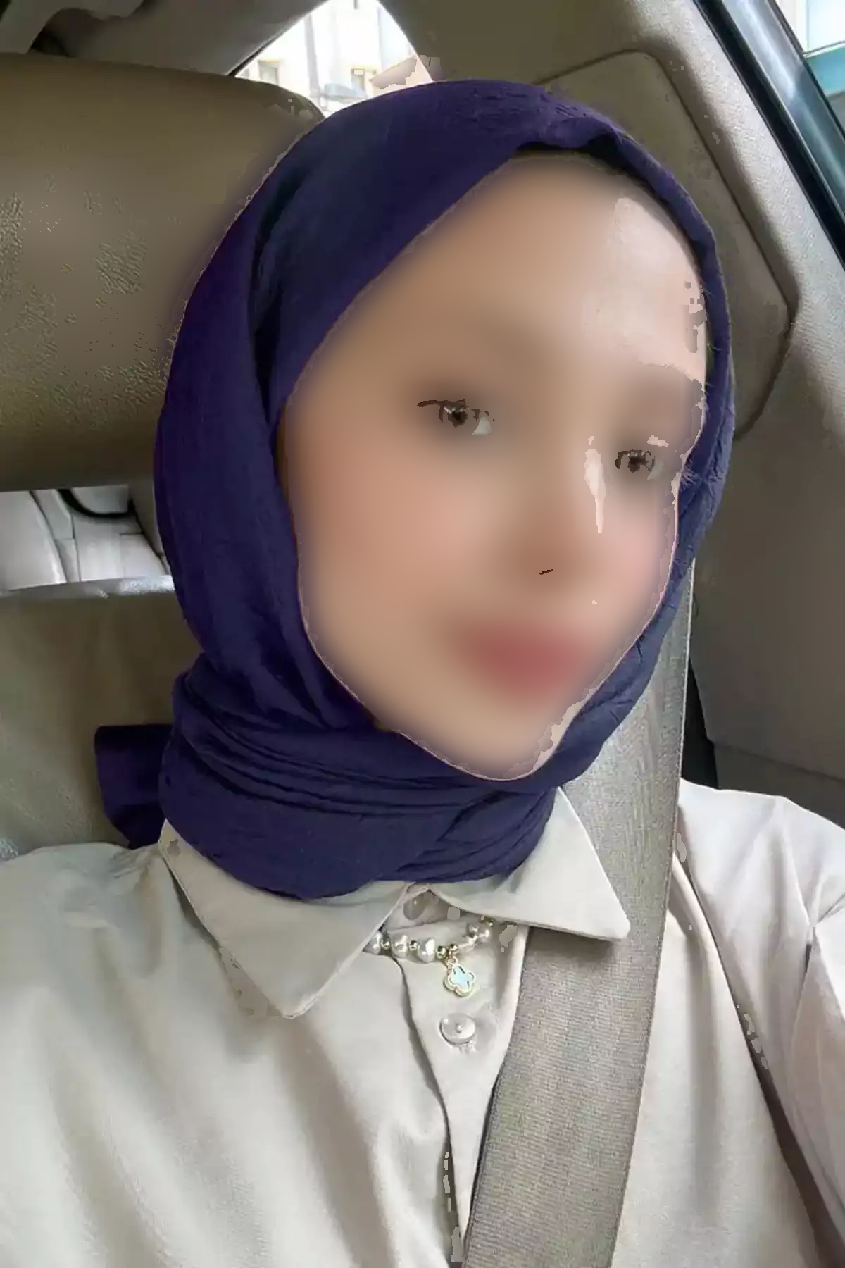 شال بامبو بنفش برند Madame Polo کد 1757935866