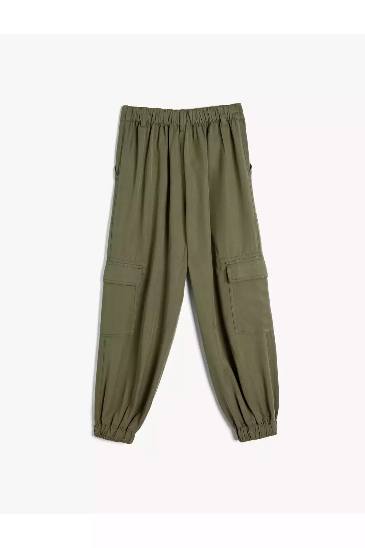 قالب دکمهدار جیب دار گشاد دمپا کش جاگر شلوار برند Koton کد 1757791029