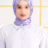شال ابریشمی طرح شطرنجی ایتالیایی جاکار دریا برند Madame Polo کد 1757935867
