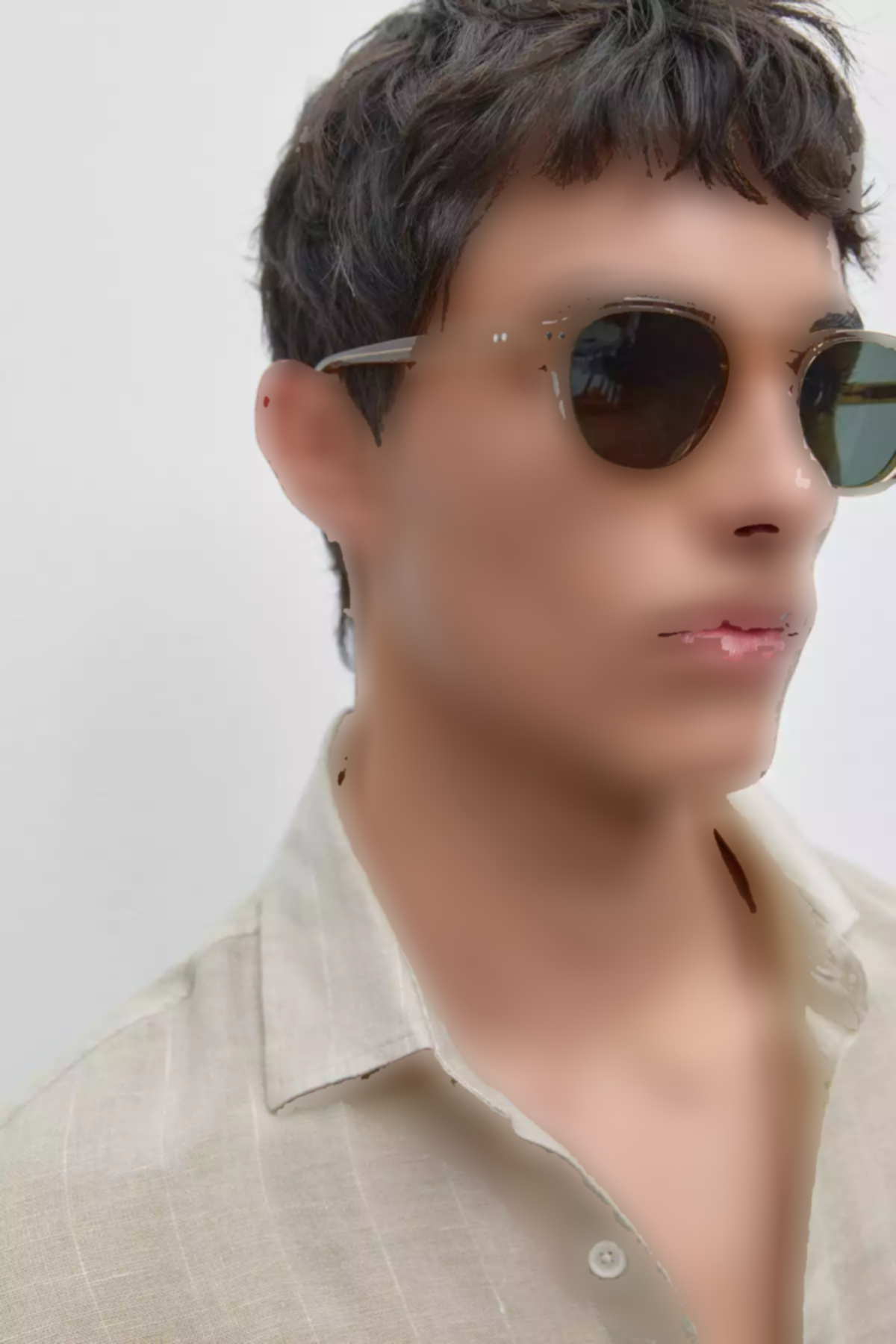 پیراهن متناسب راهراه برند Massimo Dutti کد 1757754969