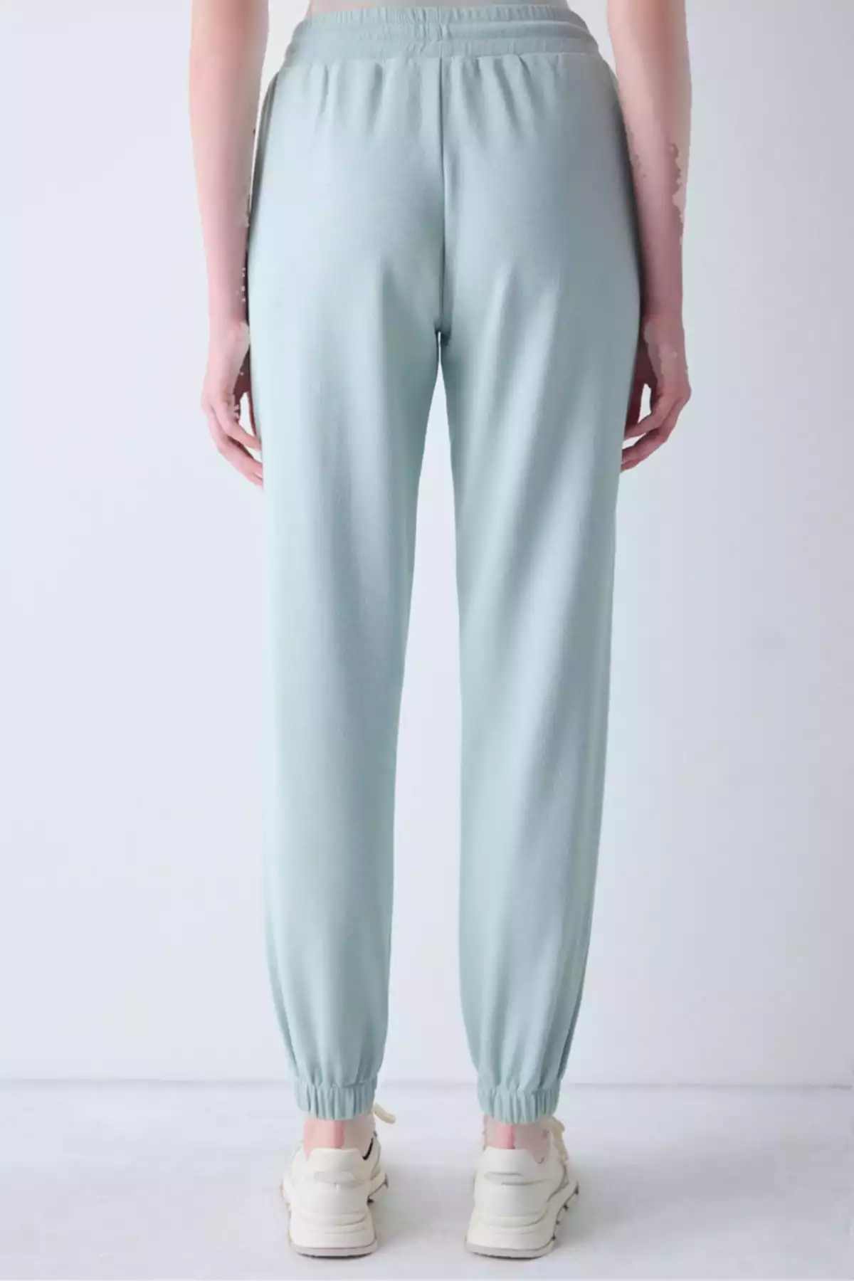 شلوار راحتی دور کمر بلند طرحدار سبز روشن برند Penti کد 1758040867