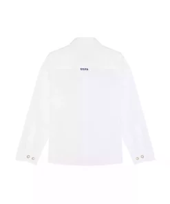 پیراهن ساده آستین بلند پسرانه سفید برند U.S. Polo Assn. کد 1757788929