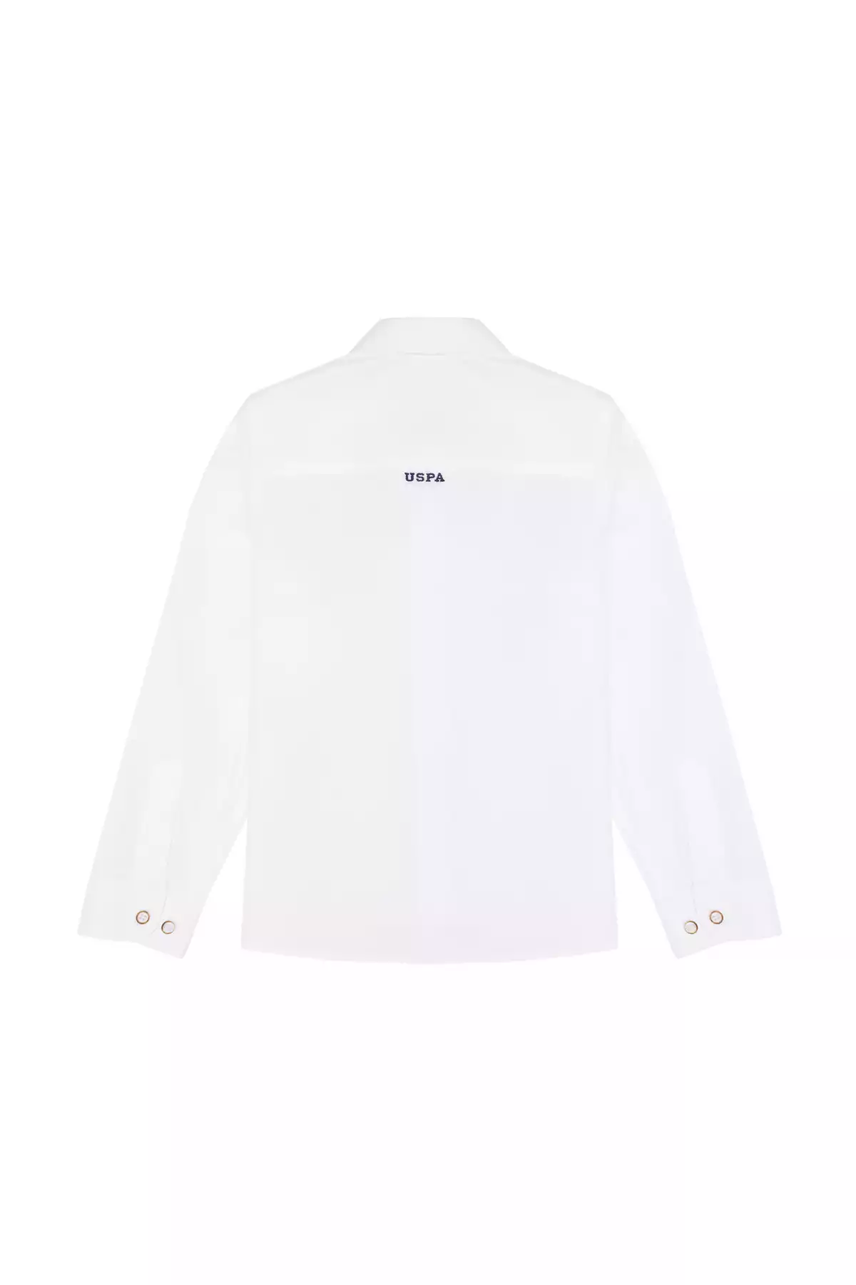 پیراهن ساده آستین بلند پسرانه سفید برند U.S. Polo Assn. کد 1757788929