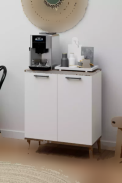 کمد گوشه ای قهوه چند کاربردی ویتوریا برند Skandi homeworks کد 1757972475