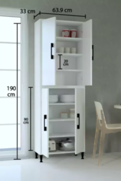 کمد ست طبقه دار چند کاربردی برند MOBİLİQUE کد 1758350466