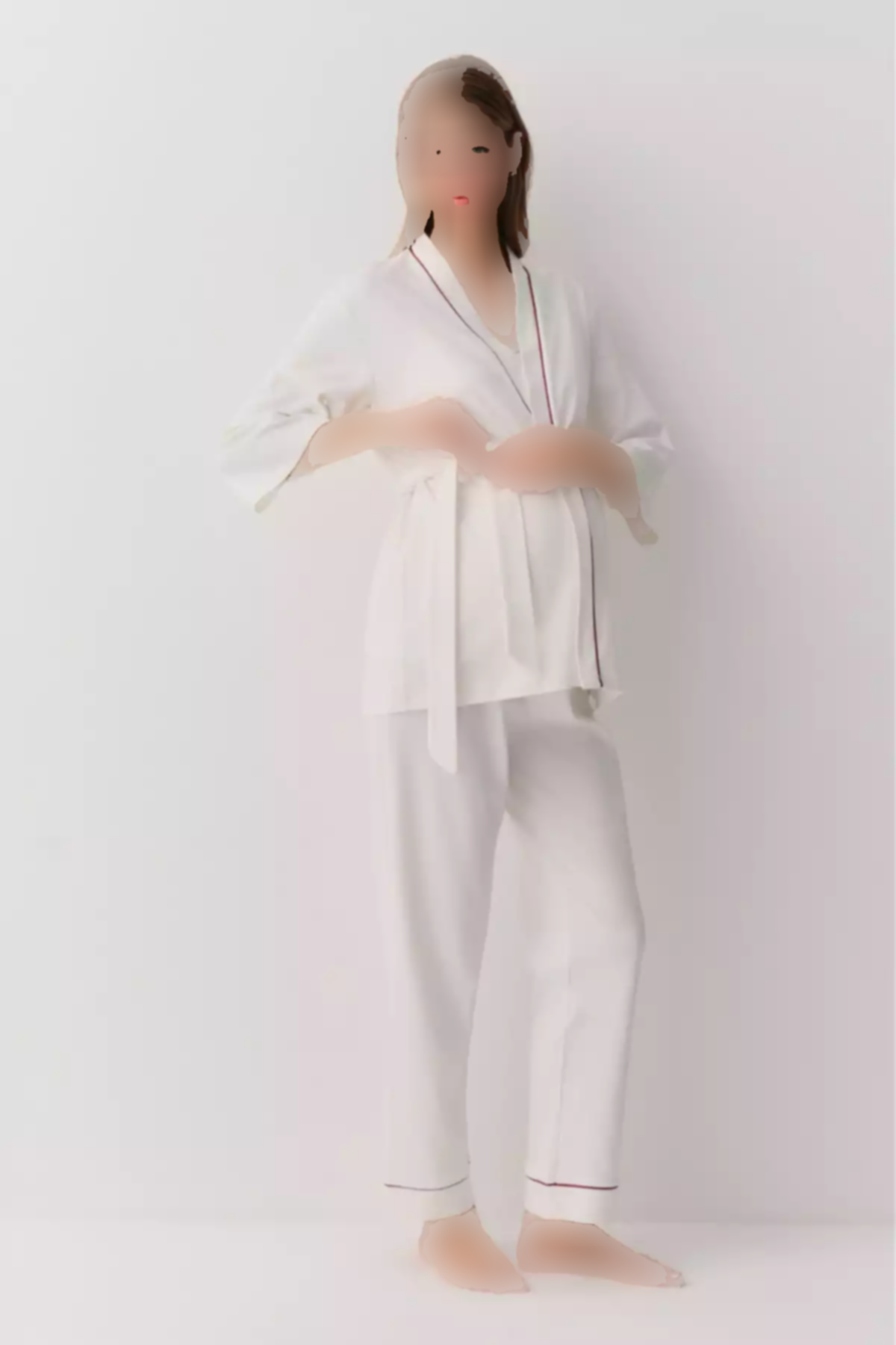 لباس راحتی 3تیکه دار مروارید بارداری برند Suwen کد 1757668808